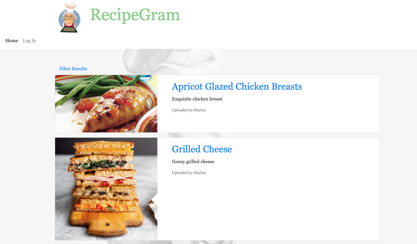 RecipeGram